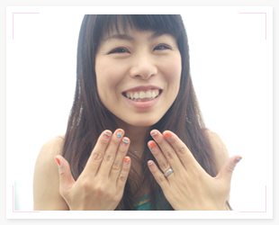 mash mania:成富史絵さんネイル