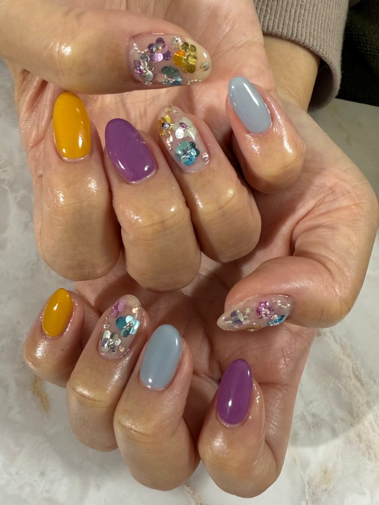 お客様ネイル（2025.10.28）