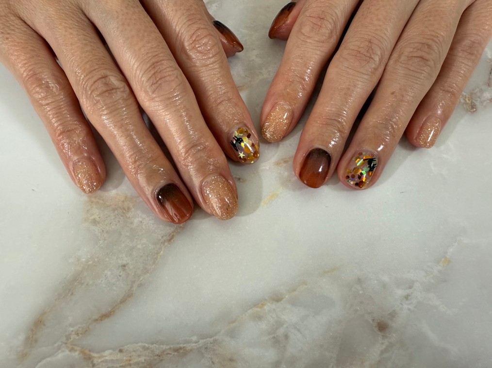 お客様ネイル（2025.10.07）