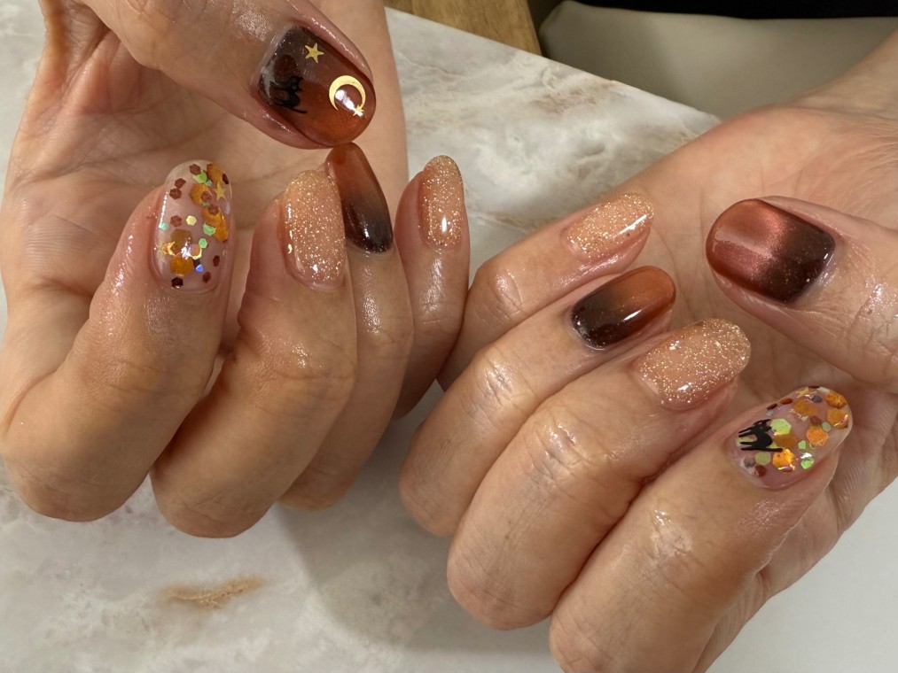 お客様ネイル（2025.10.12）